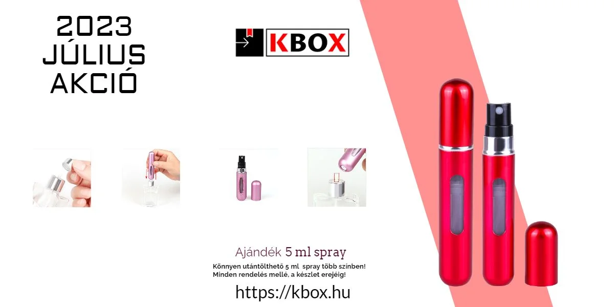 ajándék 5 ml spray